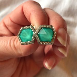 Green Earrings